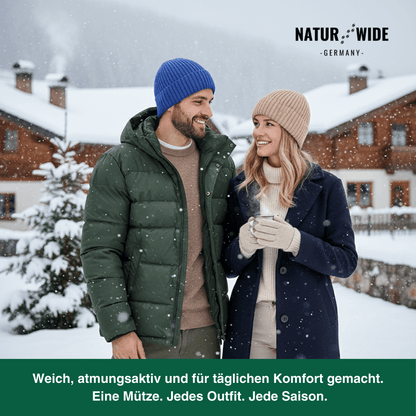 Strickmütze mit Umschlag, unisex, 14 Farben – Ansicht 6
