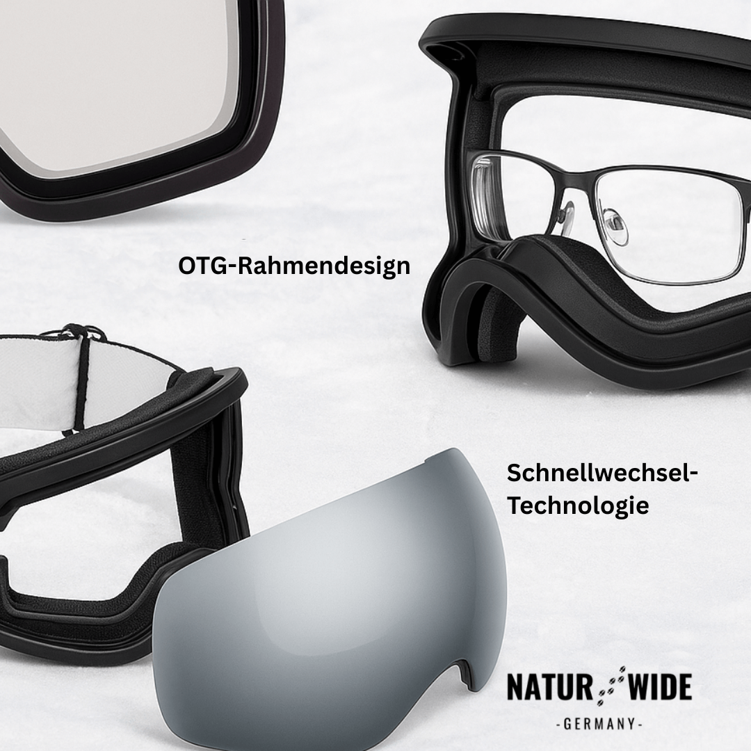 Skixpert Pro Skibrille, UV400 & Anti-Fog – Ansicht 4