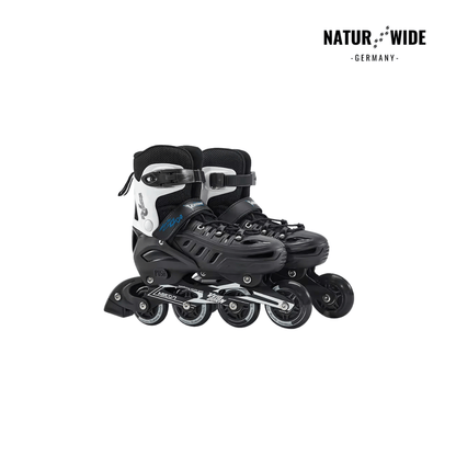 Größenverstellbare Inline Skates mit LED-Rollen – Ansicht 4