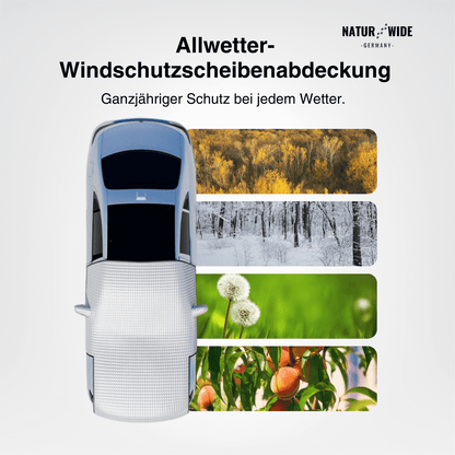 Frontscheibenabdeckung gegen Frost und Sonne – Ansicht 3
