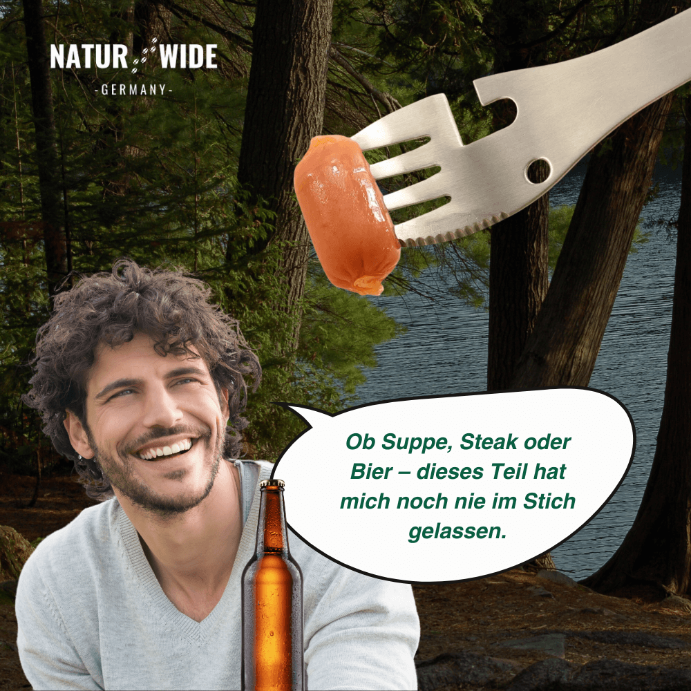 5-in-1-Outdoor-Besteck aus Edelstahl – Ansicht 7