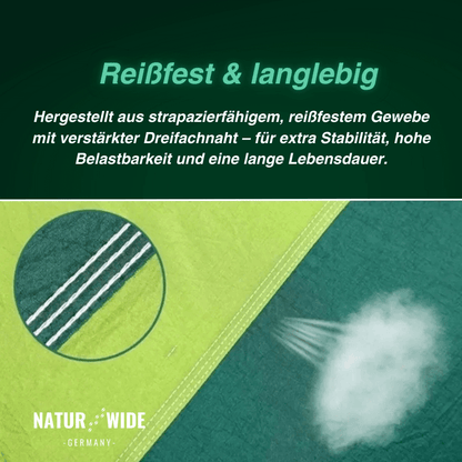Camping-Hängematte mit Moskitonetz, bis 200 kg – Ansicht 2