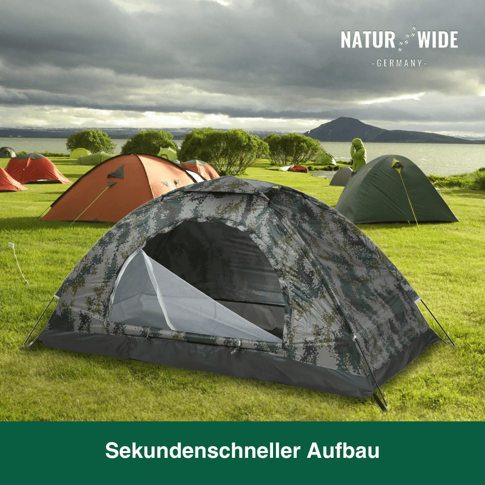 Trekkingzelt für 1–2 Personen, ab 850 g – Ansicht 4