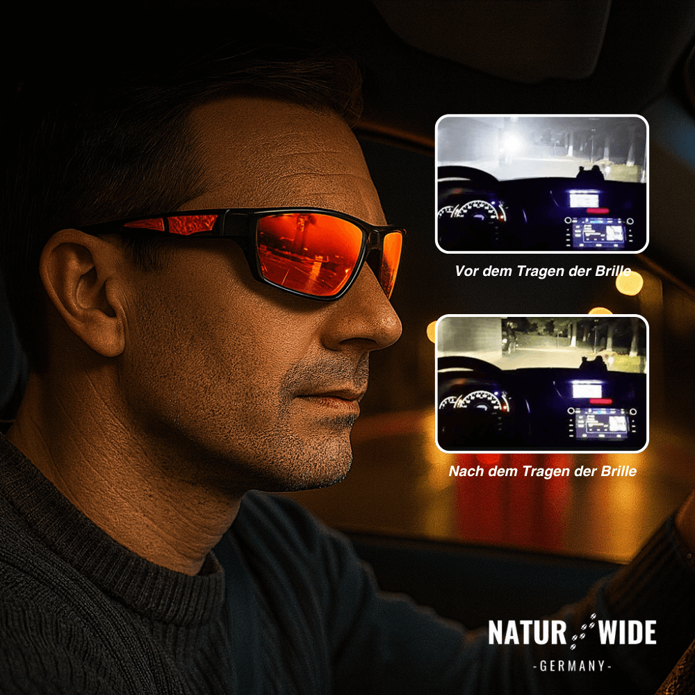 Polarisierte Sportsonnenbrille mit UV400-Schutz – Ansicht 10