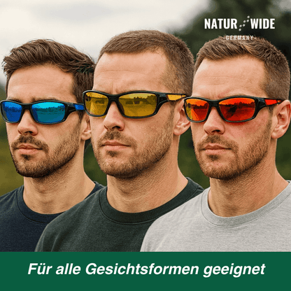 Polarisierte Sportsonnenbrille mit UV400-Schutz – Ansicht 11