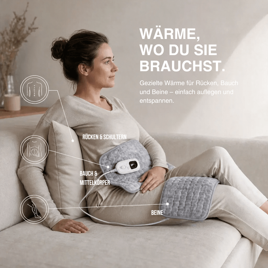 Elektrische Heizdecke & Wärmeauflage, 6 Stufen – Ansicht 4