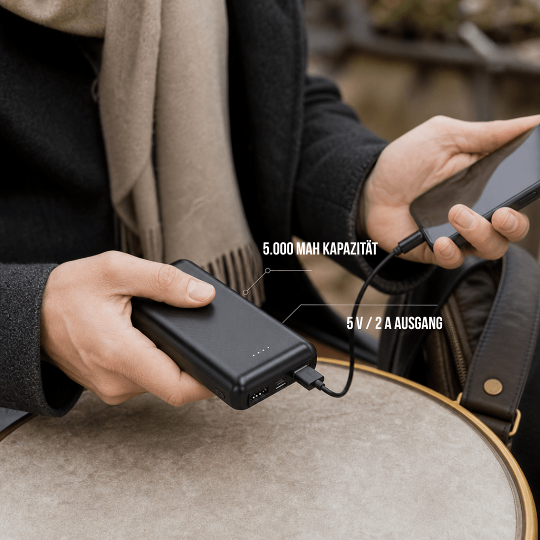 Powerbank 5.000 mAh für beheizte Kleidung – Ansicht 5