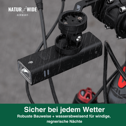 Fahrrad Frontlicht USB, 10.000 mAh mit Powerbank – Ansicht 14