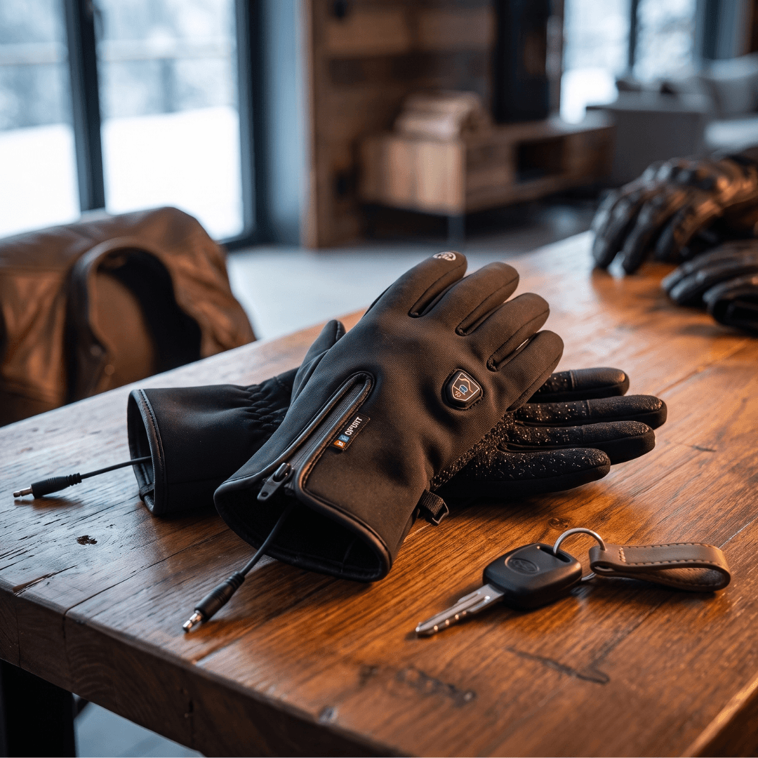 Beheizte USB-Handschuhe mit Touchscreen-Funktion – Ansicht 23