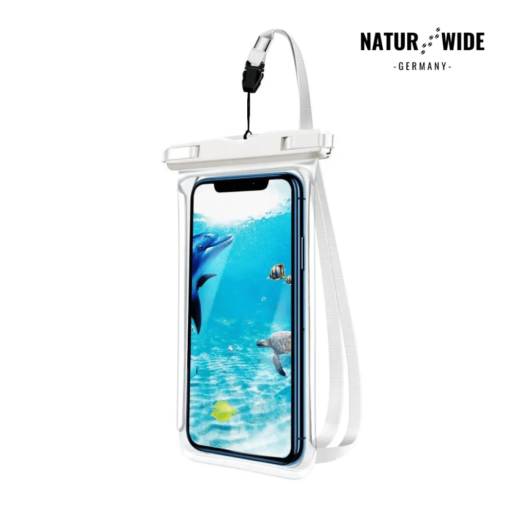 Wasserdichte Handyhülle bis 6,5 Zoll, mit Band – Ansicht 6