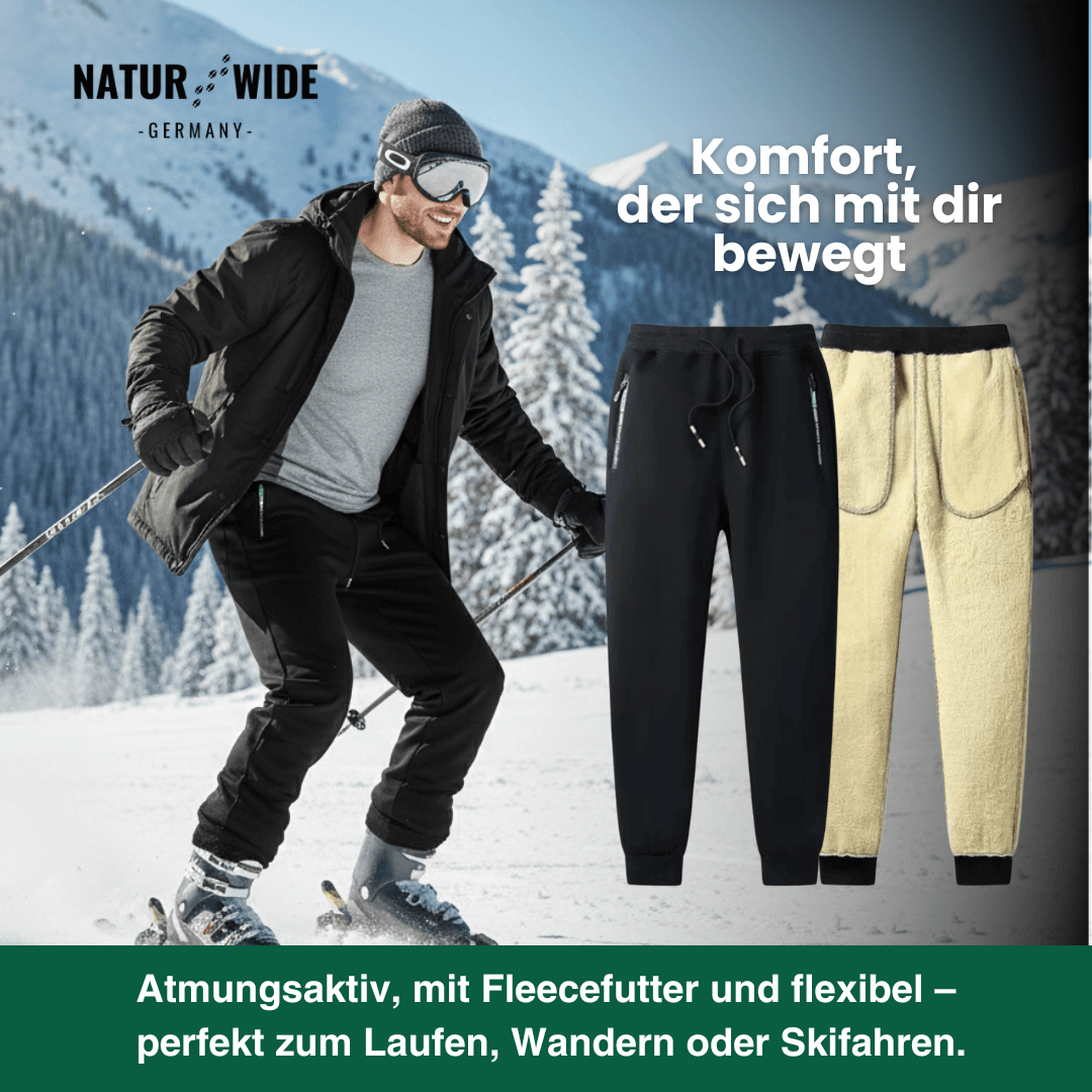 Thermo-Jogginghose mit Fleecefutter, M–5XL – Ansicht 15