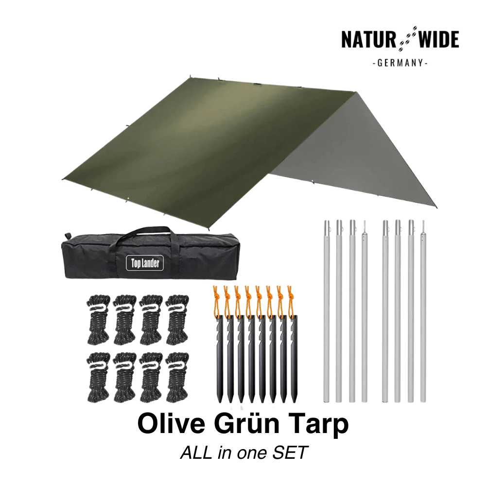 Tarp 3 × 3 oder 4 × 4 m, 3000 mm, UV50+ – Ansicht 20