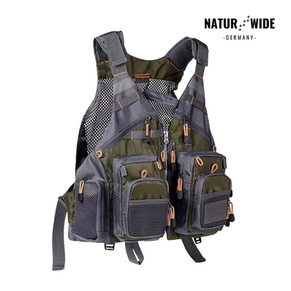 Angelweste mit 18 Taschen, Mesh, verstellbar – Ansicht 7