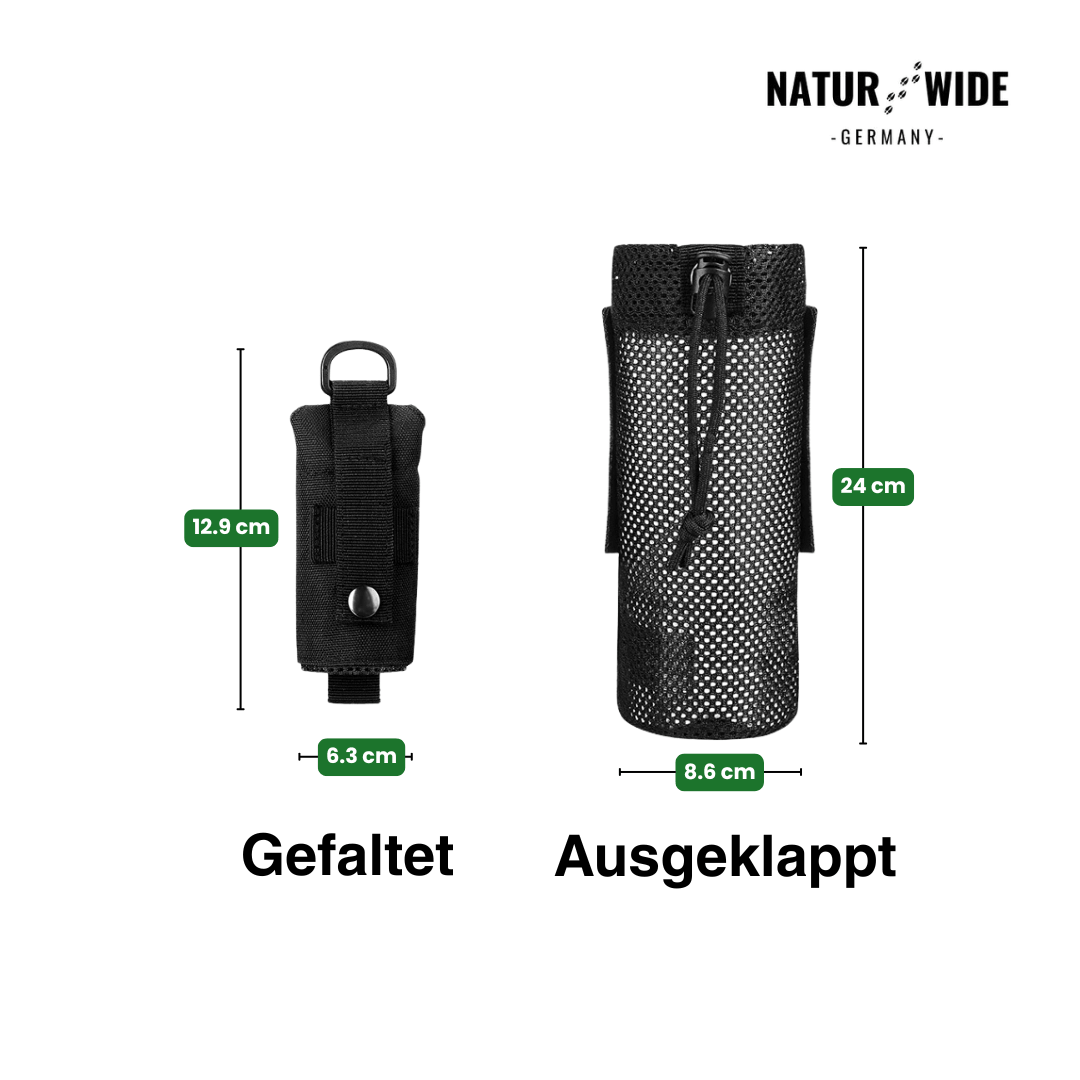 Faltbare MOLLE-Flaschentasche für 1 Liter – Ansicht 13