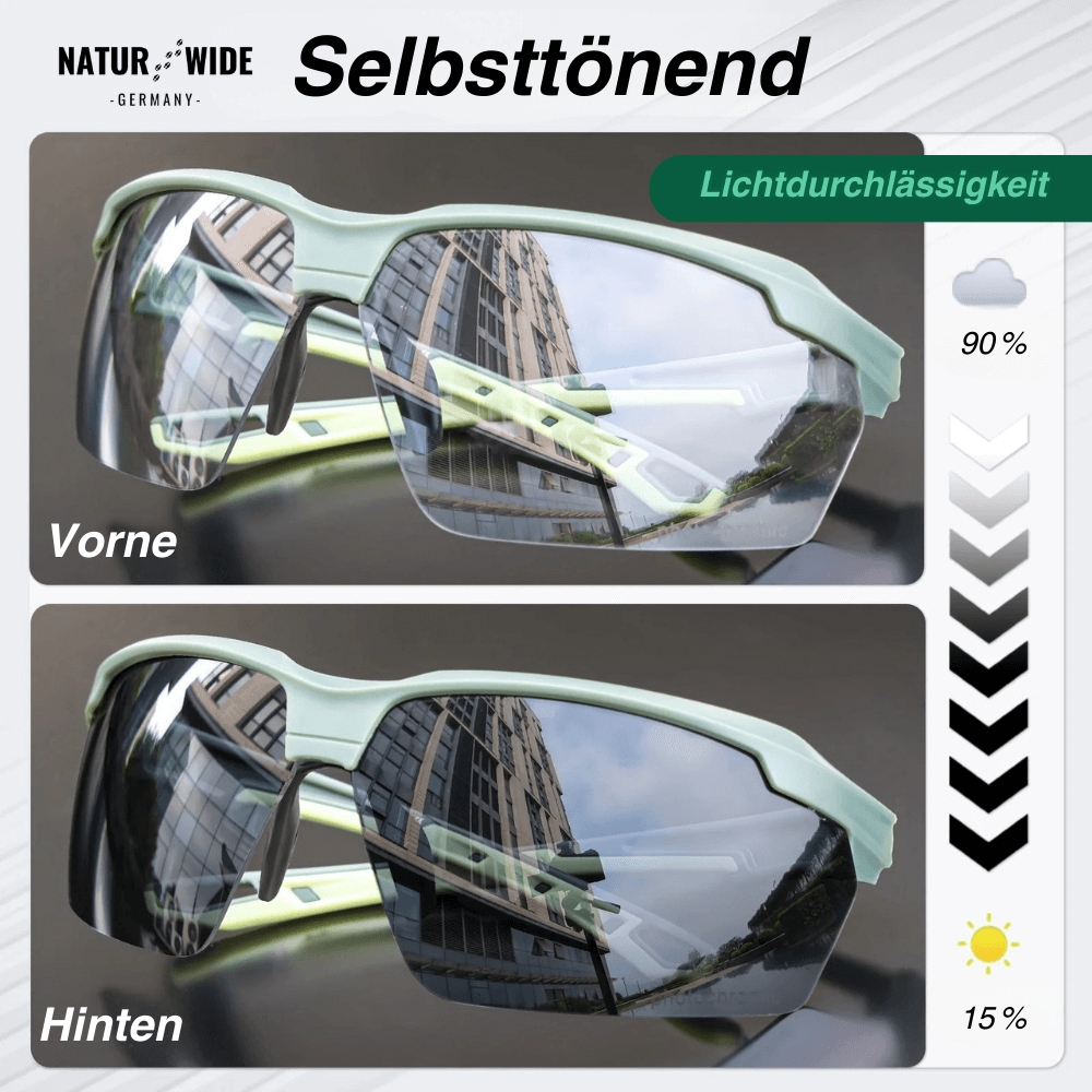 Photochrome Radbrille, selbsttönend, UV400 – Ansicht 9