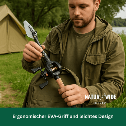 Teleskop-Angelrute aus Carbon, 1,5–2,4 m – Ansicht 17