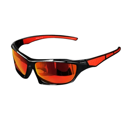 Polarisierte Sportsonnenbrille mit UV400-Schutz – Orange