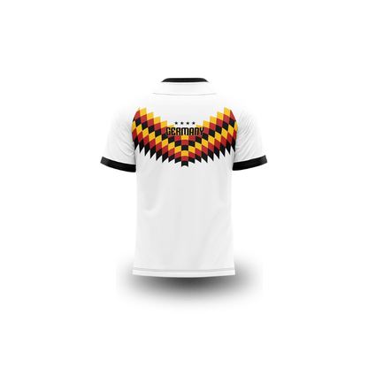 Deutschland-Fantrikot im Retro-Look, S–6XL – Ansicht 8