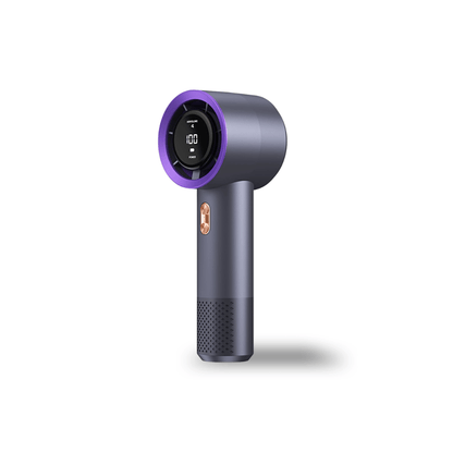 Hand-Ventilator mit 199 Stufen und USB-C – Grau