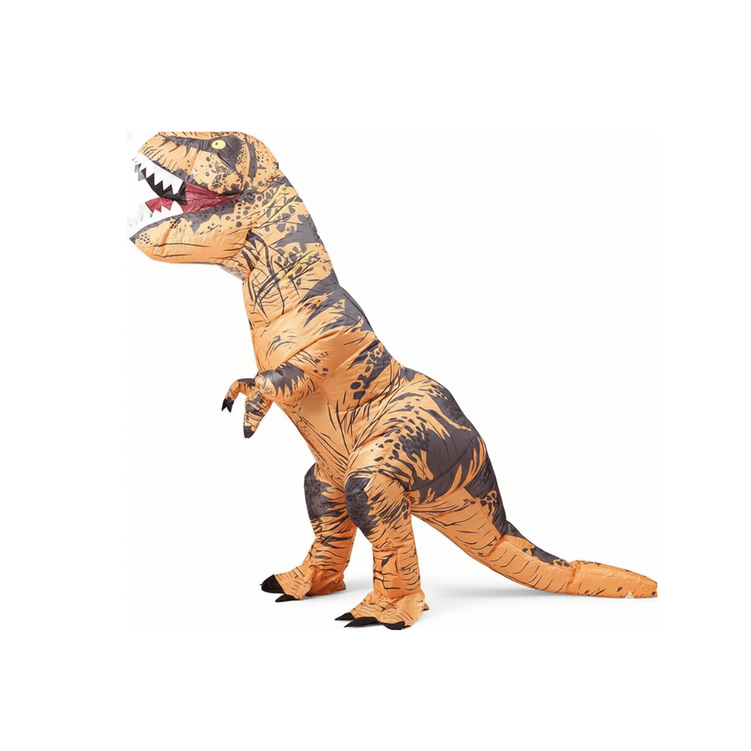 Aufblasbares T-Rex-Kostüm, Kind & Erwachsene – Ansicht 10