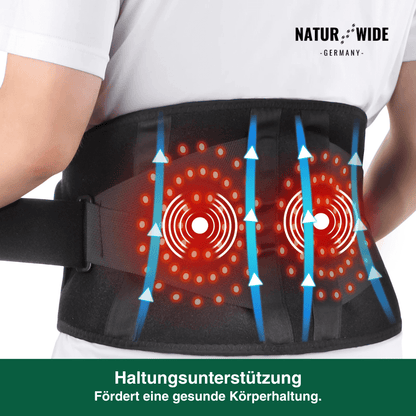 Massagegürtel mit Wärme, Vibration und Rotlicht – Ansicht 10
