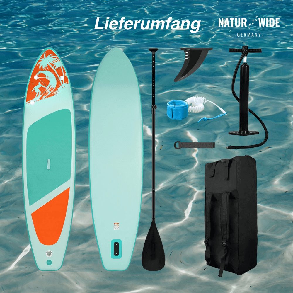 Aufblasbares SUP-Board 350 cm, Komplettset – Ansicht 8
