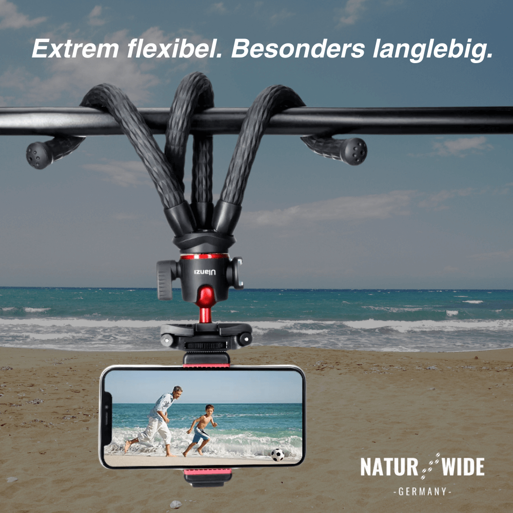 Flexibles Octopus-Stativ für Handy und Kamera – Ansicht 8