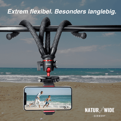 Flexibles Octopus-Stativ für Handy und Kamera – Ansicht 8