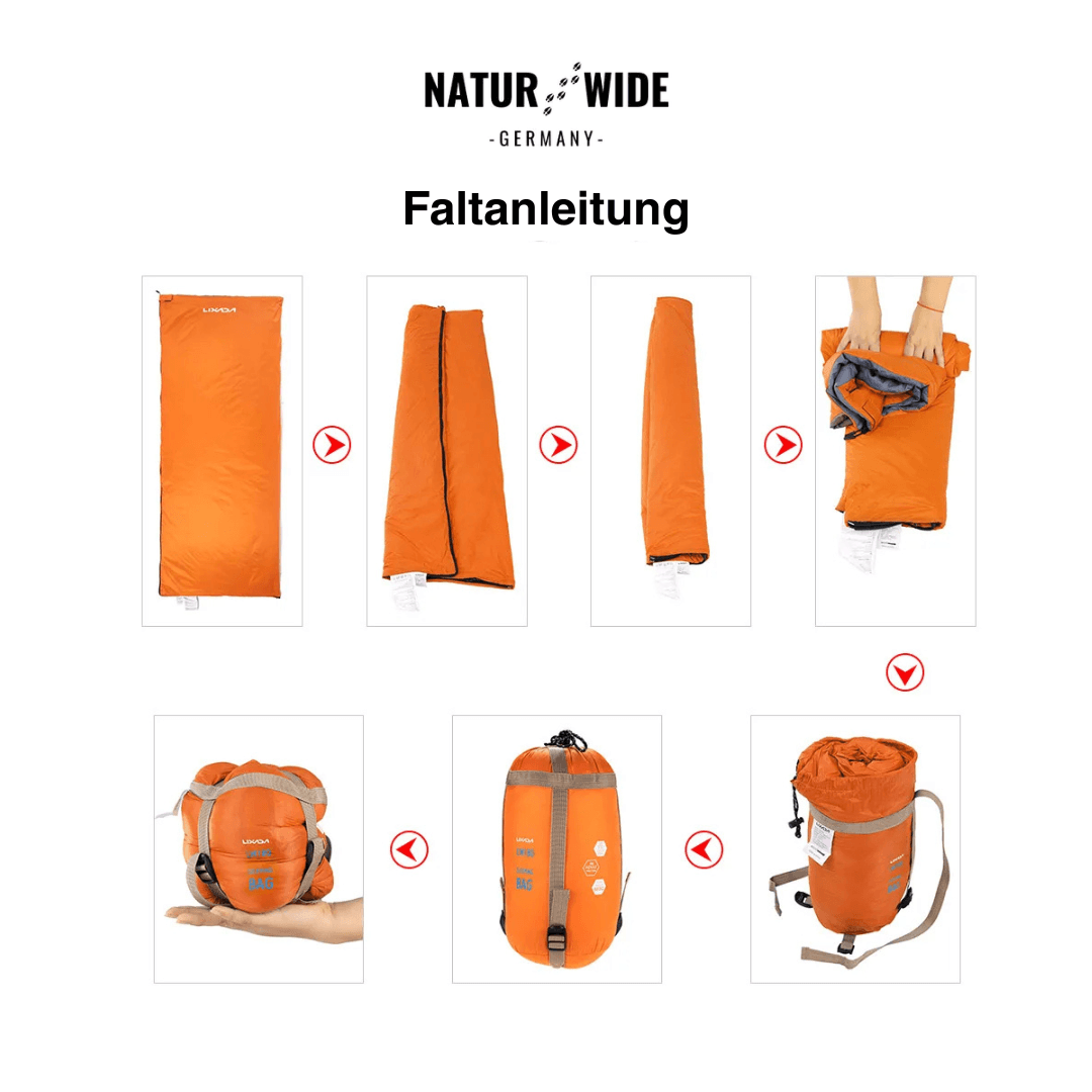 Ultraleichter Deckenschlafsack, 680 g, 15 °C – Ansicht 4