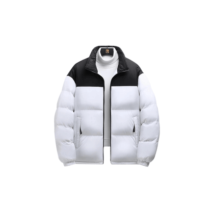 Beheizte Winterjacke mit 6 Heizzonen, 3 Stufen – Weiß