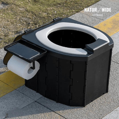 Faltbare Campingtoilette bis 200 kg, 1,85 kg – Ansicht 14
