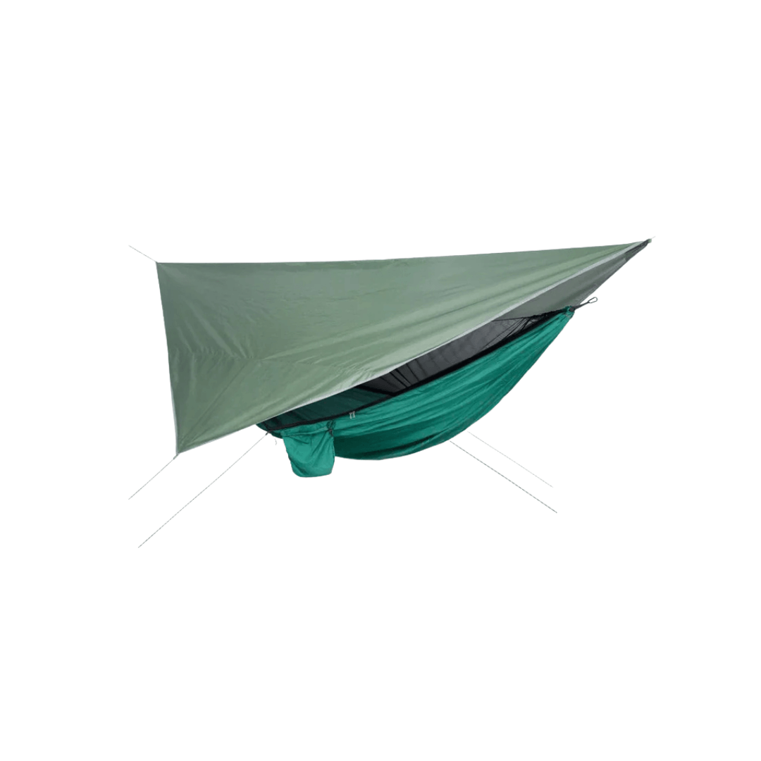 Camping-Hängematte mit Moskitonetz & Tarp