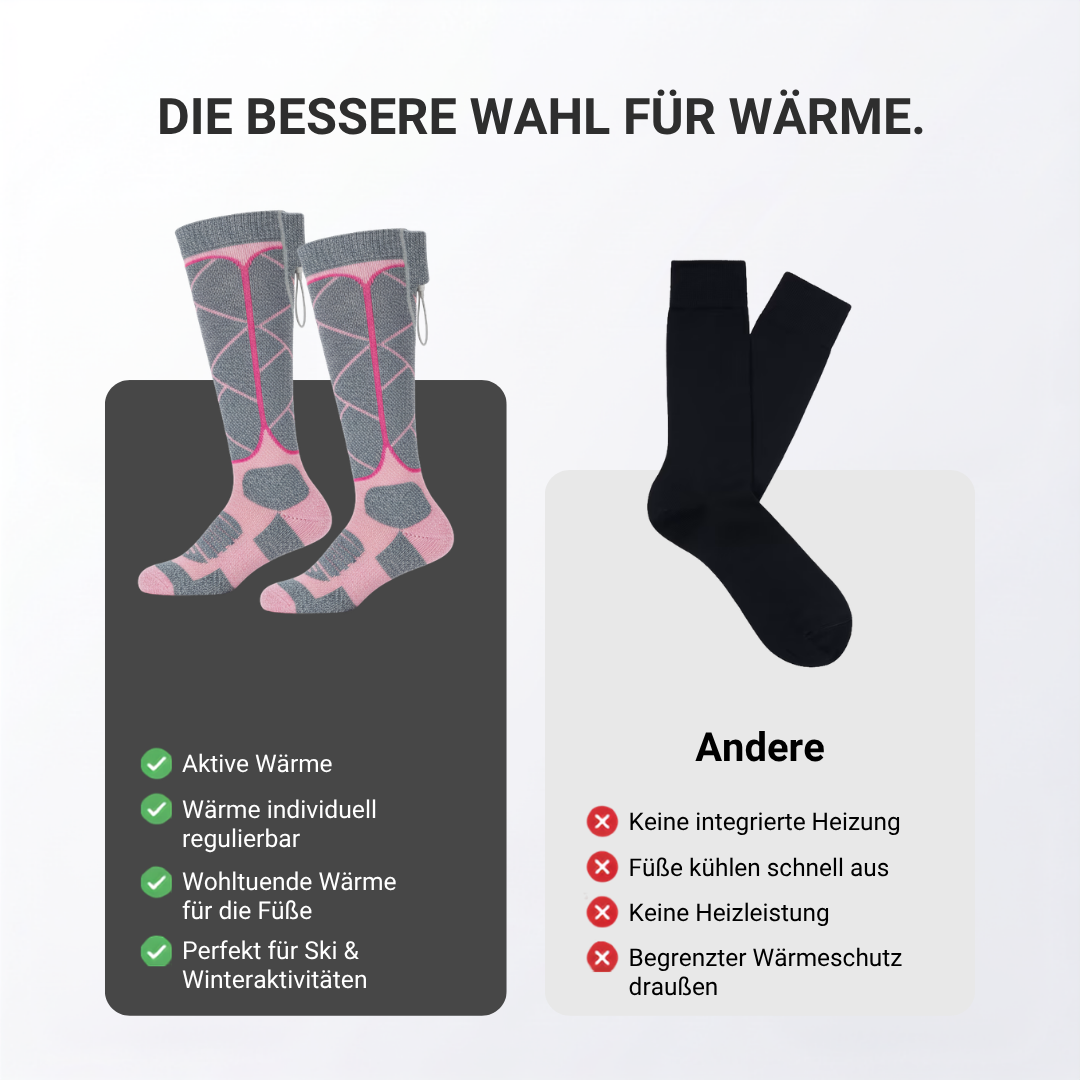 Beheizte Socken aus Baumwolle, 3 Heizstufen – Ansicht 3