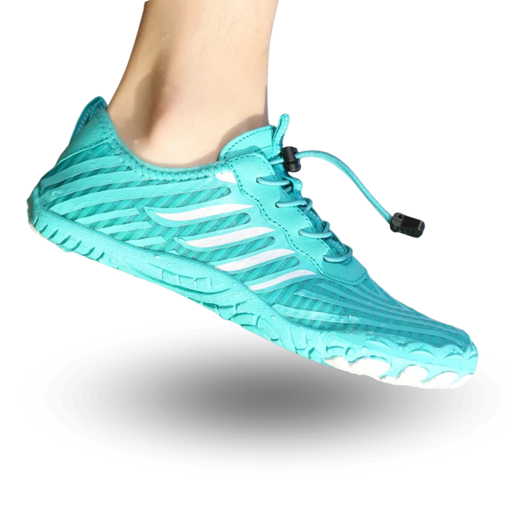 Barfußschuhe Damen & Herren, 4-mm-Sohle – Bubblegum Blau