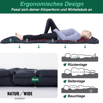 Ultraleichte Isomatte ohne Kopfteil, 550 g – Ansicht 6