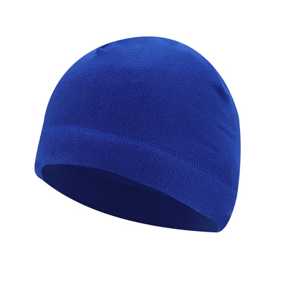 Winddichte Polar-Fleece-Mütze, unisex – Marineblau