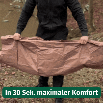 Doppel-Isomatte für 2 Personen mit Fußpumpe – Ansicht 5