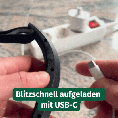Stirnlampe Pro mit 400 Lumen, USB-C, Rotlicht – Ansicht 3