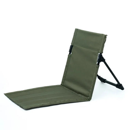 SitzFix Bodenstuhl mit Rückenlehne, nur 500 g – Grün