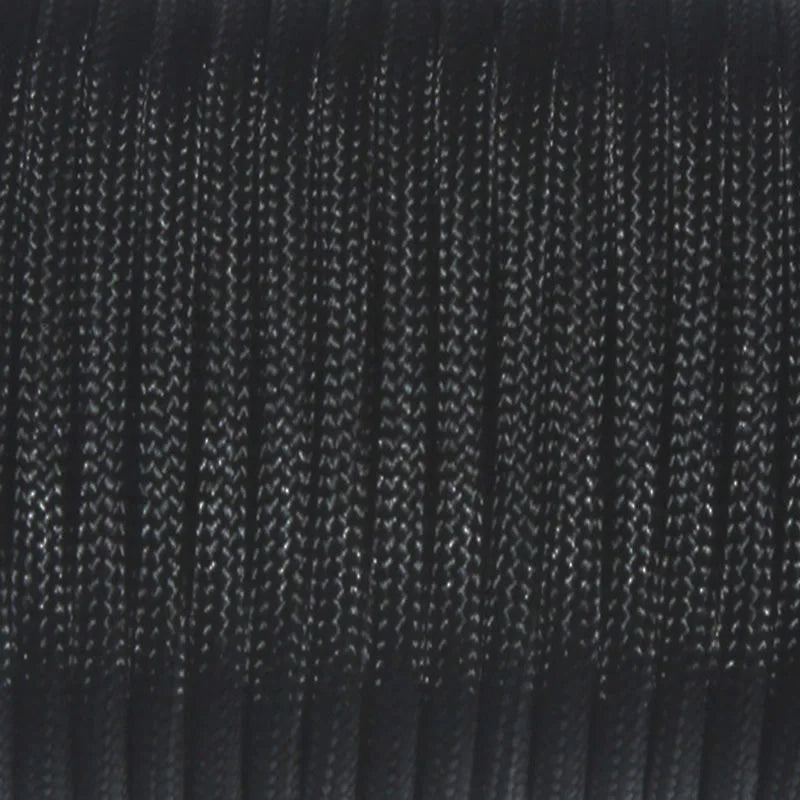 Paracord mit 9 Kernen, 5, 15 oder 31 m – Schwarz