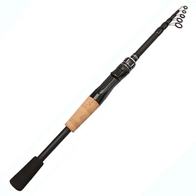 Teleskop-Angelrute aus Carbon, 1,5–2,4 m
