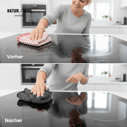Mikrofaser-Trockentuch XXL, 600 g/m², Auto & Bad – Ansicht 2