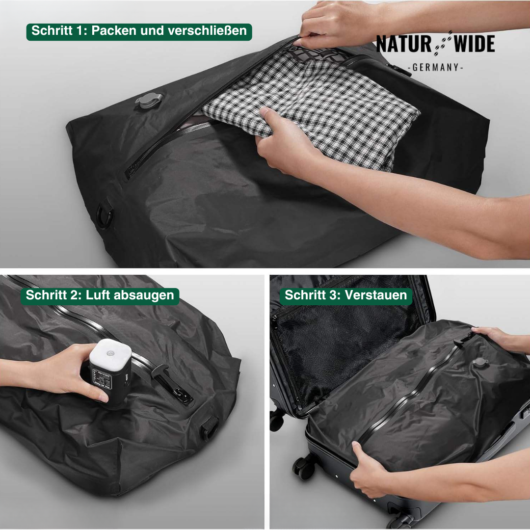 Vakuum-Packbeutel mit elektrischer Mini-Pumpe – Ansicht 13