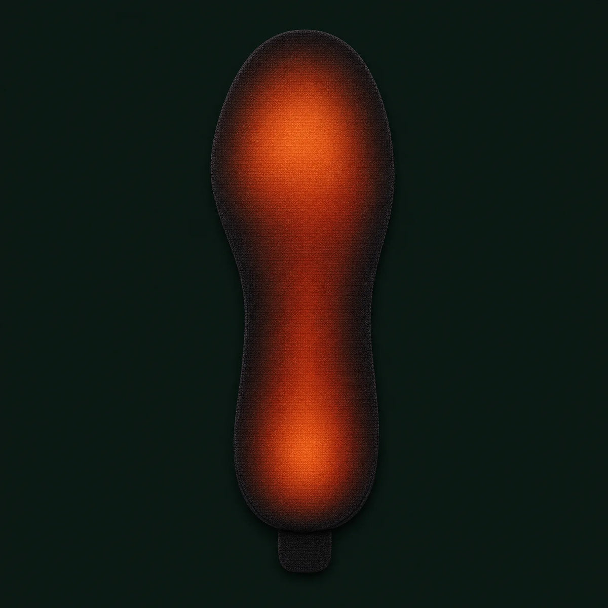 Große Heizfläche über die ganze Sohle