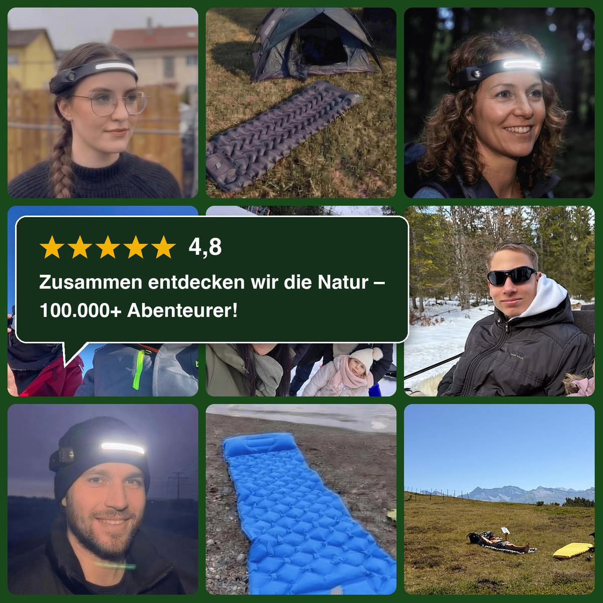 Kundenfotos: Zusammen entdecken wir die Natur – 100.000+ Abenteurer